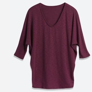 LAILA JAYDE Bowie 3/4 Sleeve Dolman Knit Top size XS